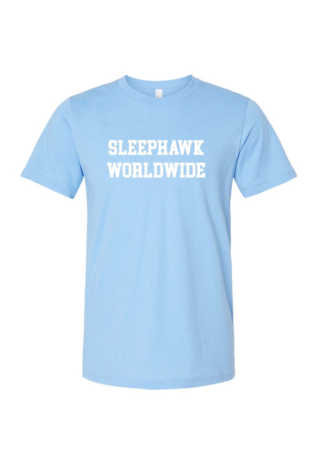 SleepHawk Worldwide Carolina Blue Tee